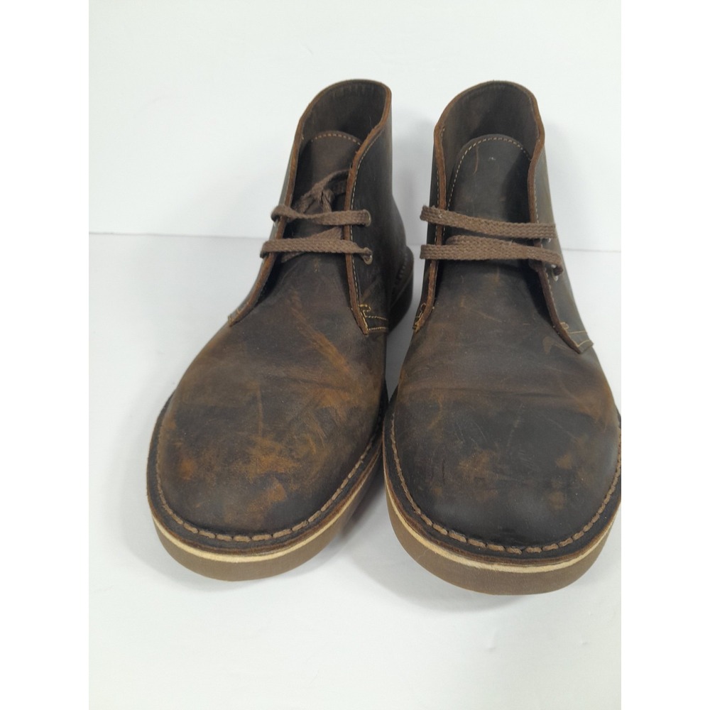 Clarks Men's Bushacre Chukka Boot Beeswax Brown Mens 8 M - Picture 3 of 10